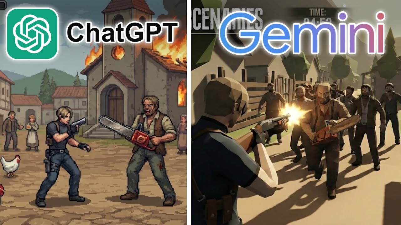 Criando o MELHOR MODO do Resident Evil 4 com VÁRIAS IAs!
