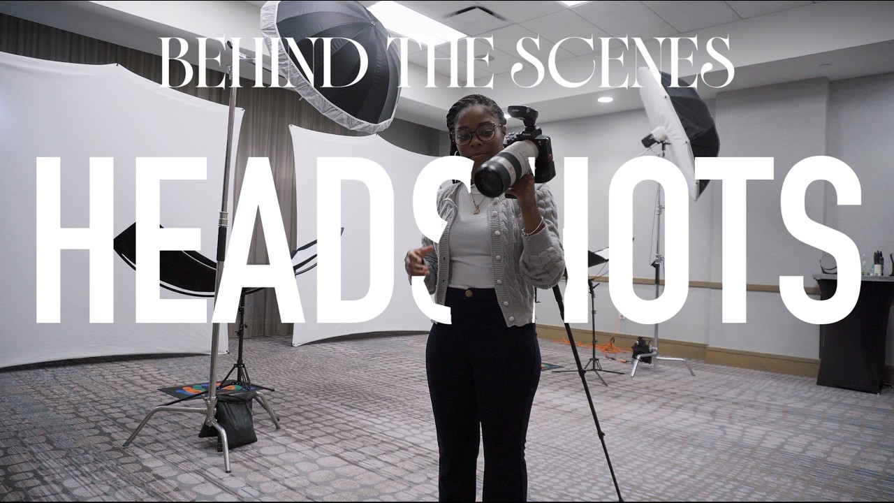 Behind the scenes with Corporate Photographers 📸✨