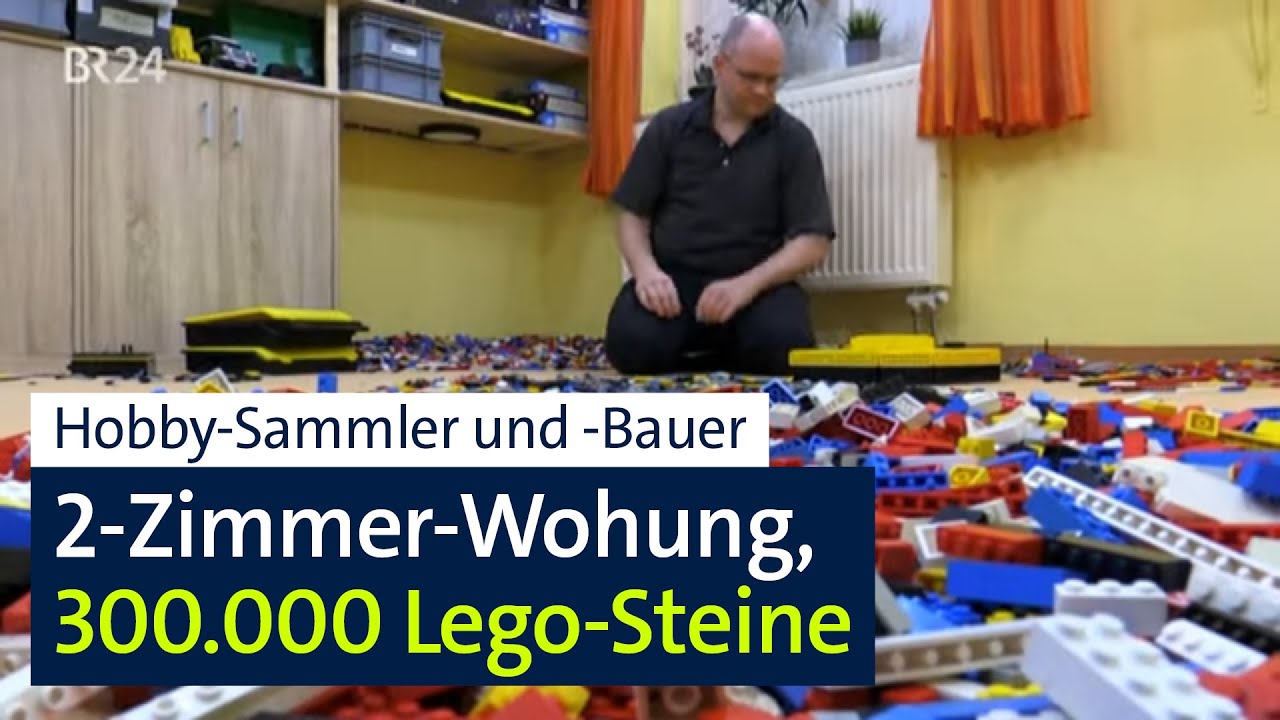 Zwei Zimmer, 300.000 Lego-Steine: Hobby-Bauen aus Leidenschaft | Abendschau | BR24