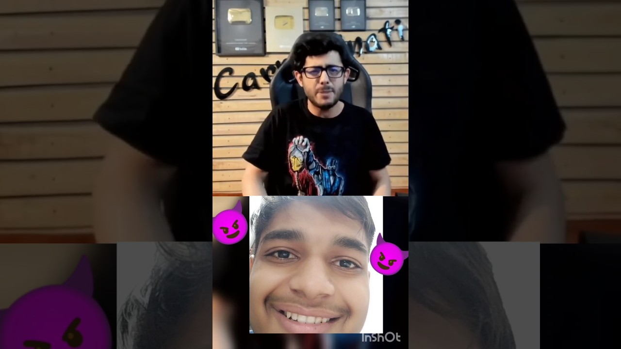 carryminati after 3 copyright strike 😂😈|| carryminati attitude status #trending #funny#viral#shorts