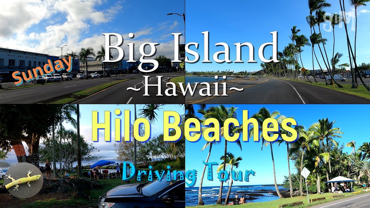 Hilo Beaches - Hawaii, Big Island (Town/trip) ＃Hawaiianlife #bigislandhawaii #hilo #travel