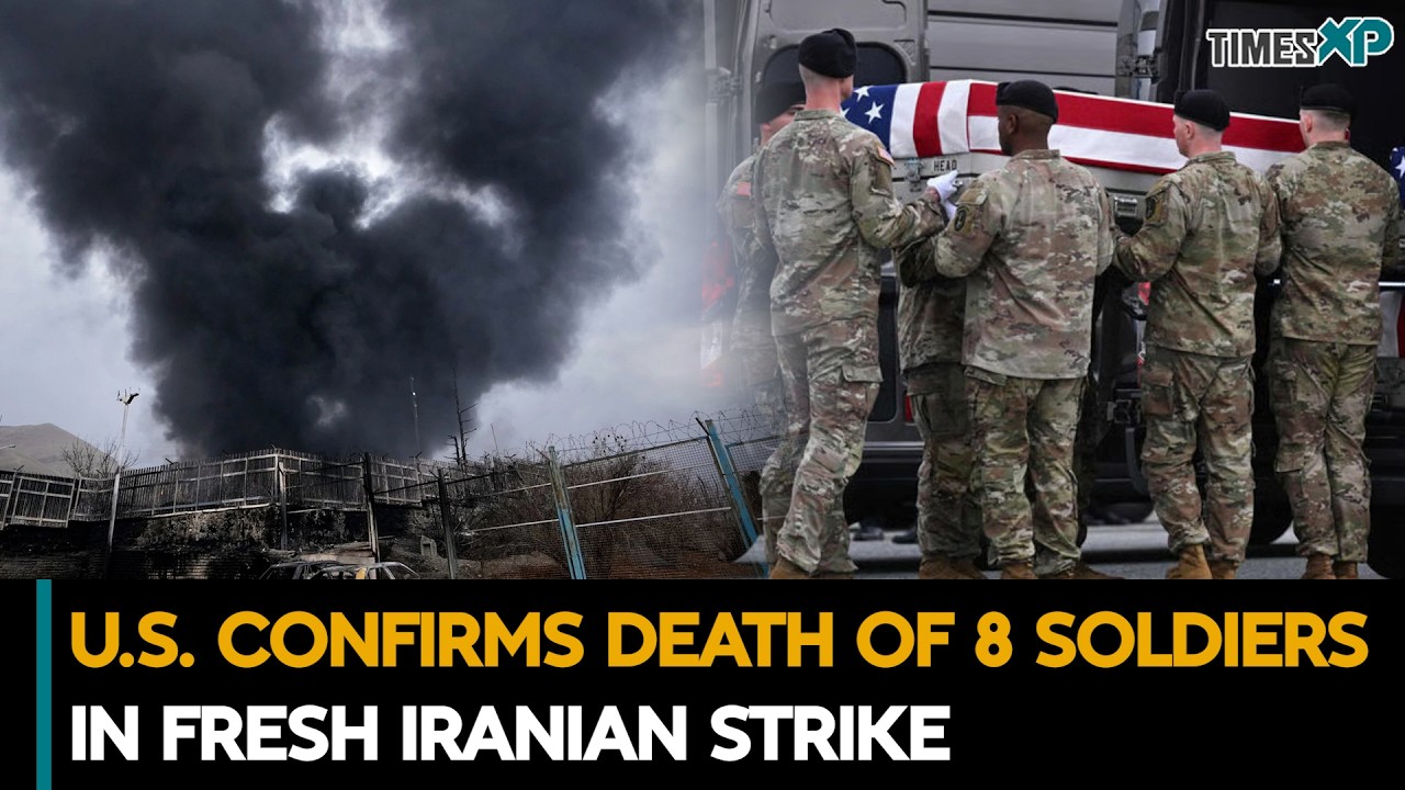 U.S. Confirms Death Of 8 Soldiers In Fresh Iranian Strike| Iran-Israel-U.S. War