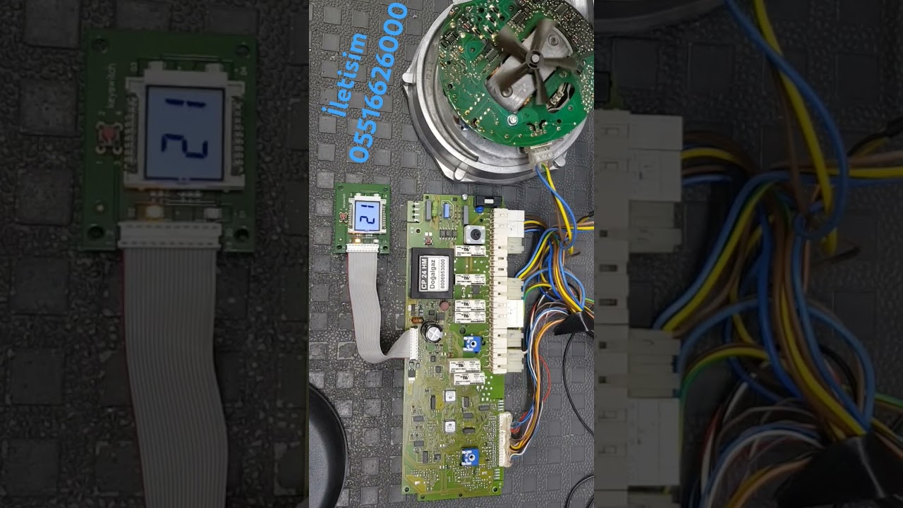 Eca CONFEO premix 24 ariza kodu. Fan arizasi. Fan kartı tamiri.  #automobile #karttamiri #öneçıkar