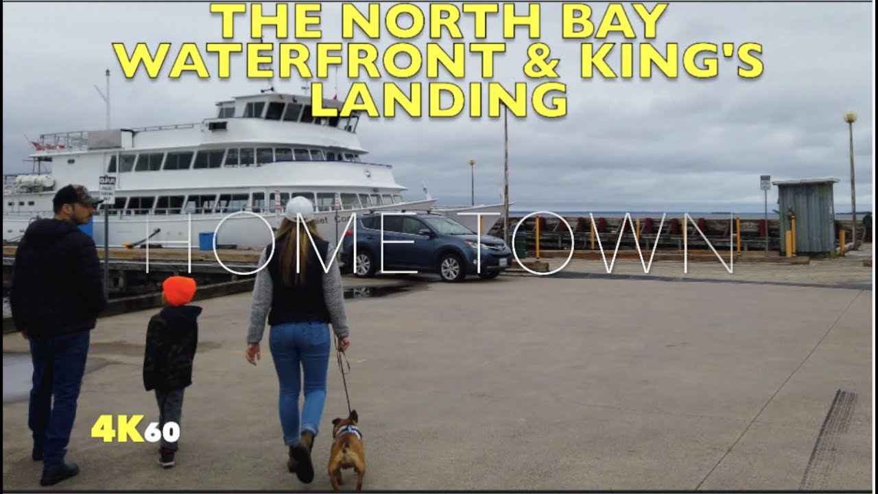 North Bay Waterfront Walk - Along The Superbly Scenic Lake Nipissing Shoreline Path & King's Landing