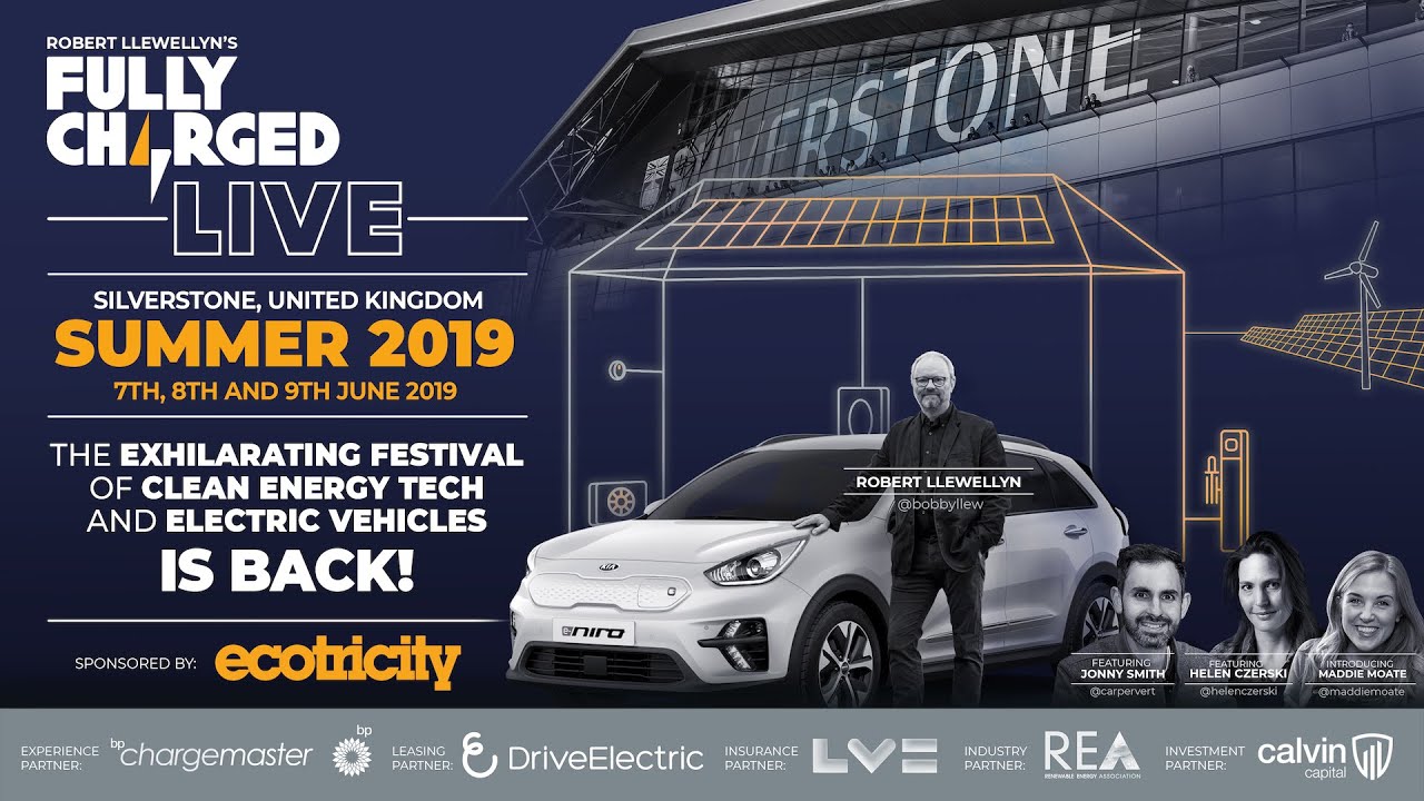 Fully Charged LIVE: get set for an exhilarating festival of Clean Energy Tech & Electric Vehicles!