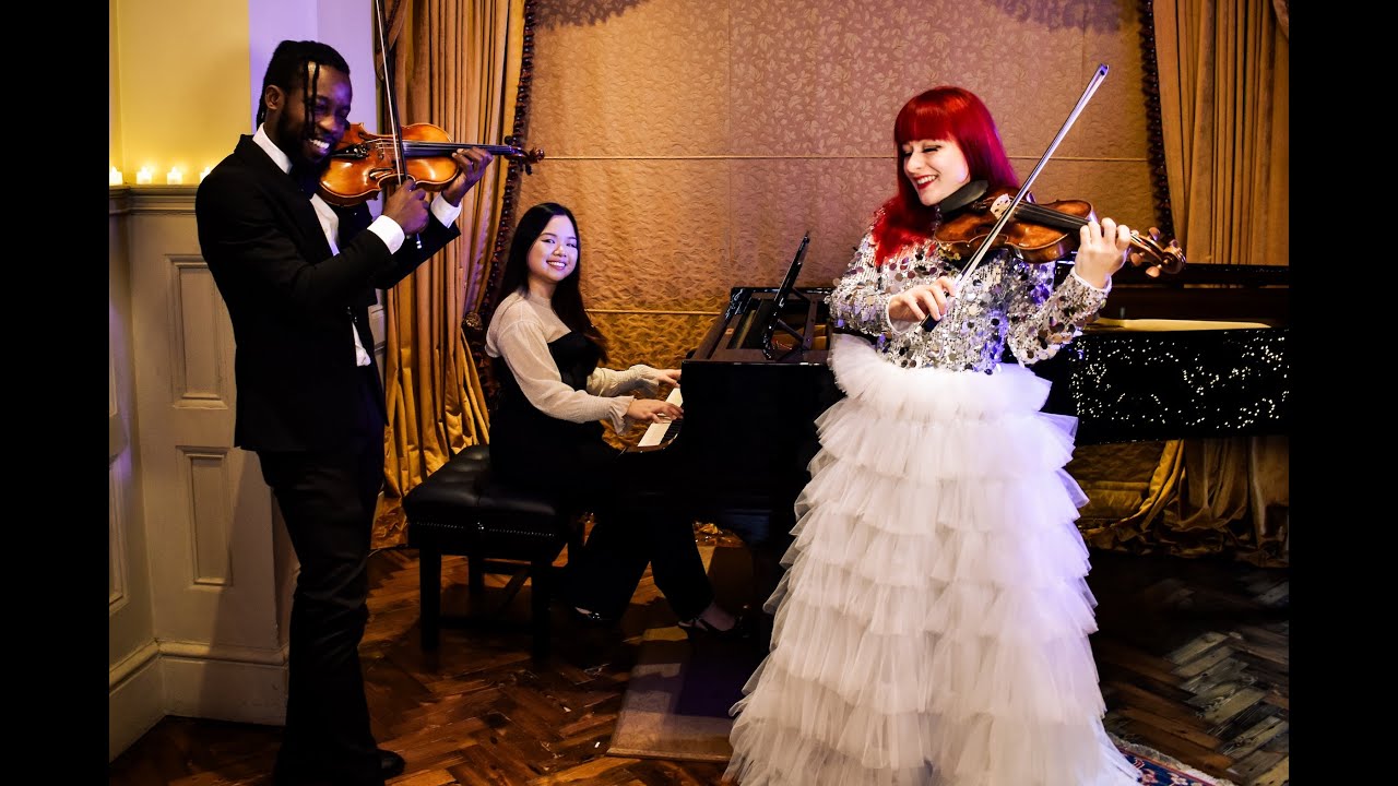 Isonil Strings, Nat Willow x Trinh Lu - Gimme Gimme (Abba) | Sinfonia Diverse Collective Piano Trio
