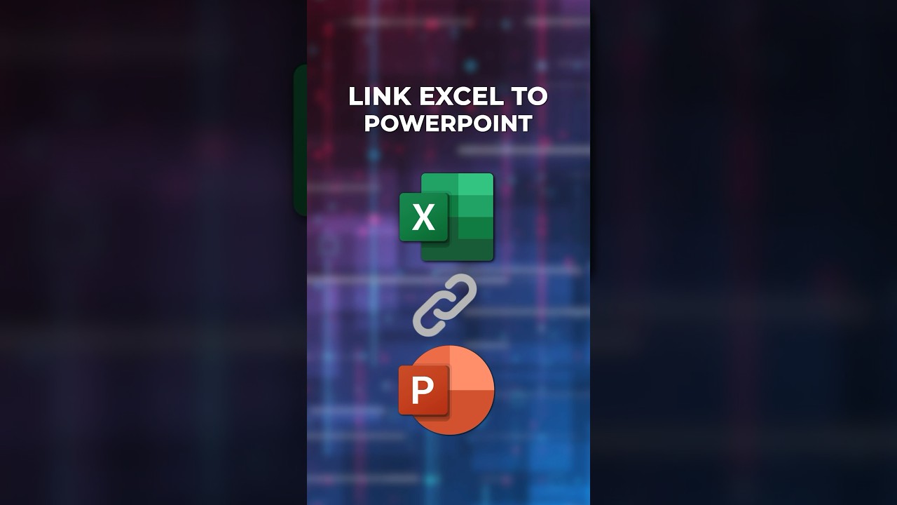Хак: как связать Excel с PowerPoint: он автоматически обновляется! #ytshorts #exceltips #ppt #tut...