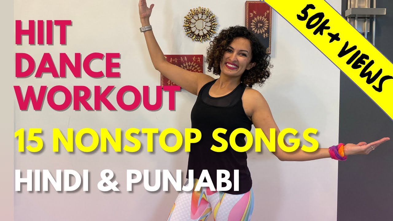 15 minute At-home Non-stop HIIT Dance Workout | Hindi and Punjabi | 🔥 upto 300 cal | Weight Loss