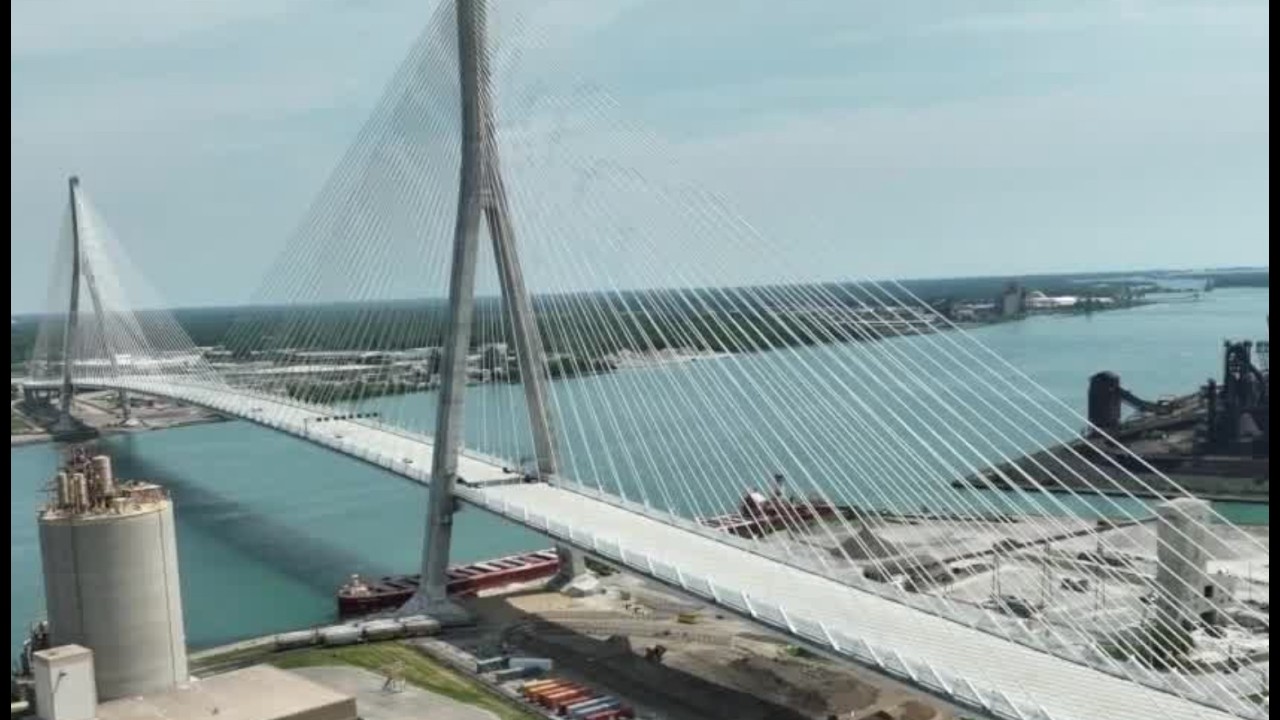 В Канаде запланирована церемония открытия моста Gordie Howe International Bridge в пятницу
