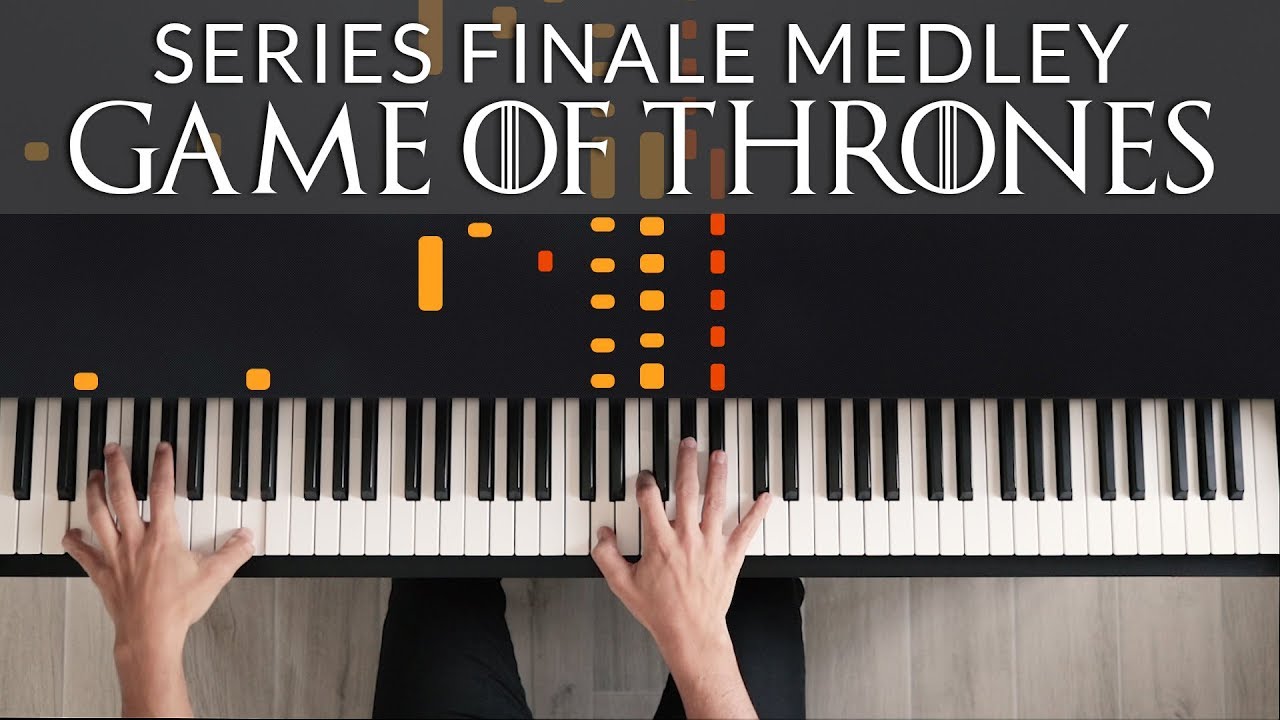 Game Of Thrones - Series Finale Medley | Tutorial of my Piano Cover