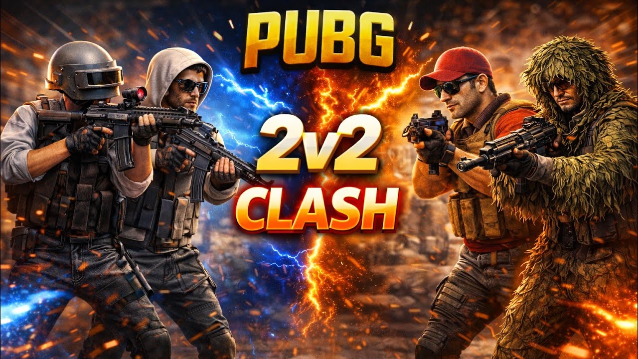 BurakoXLive PUBG 2v2 Clash 😱| Who Wins This Battle?