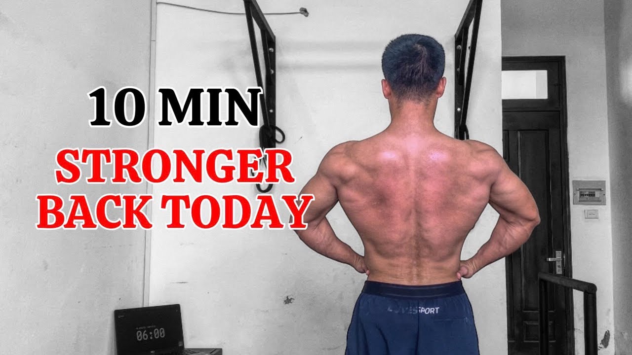 LIVE Back Workout | Build Strength at Home