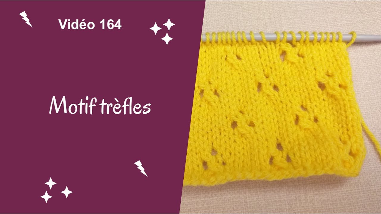Motif trèfles point super beau vidéo 164