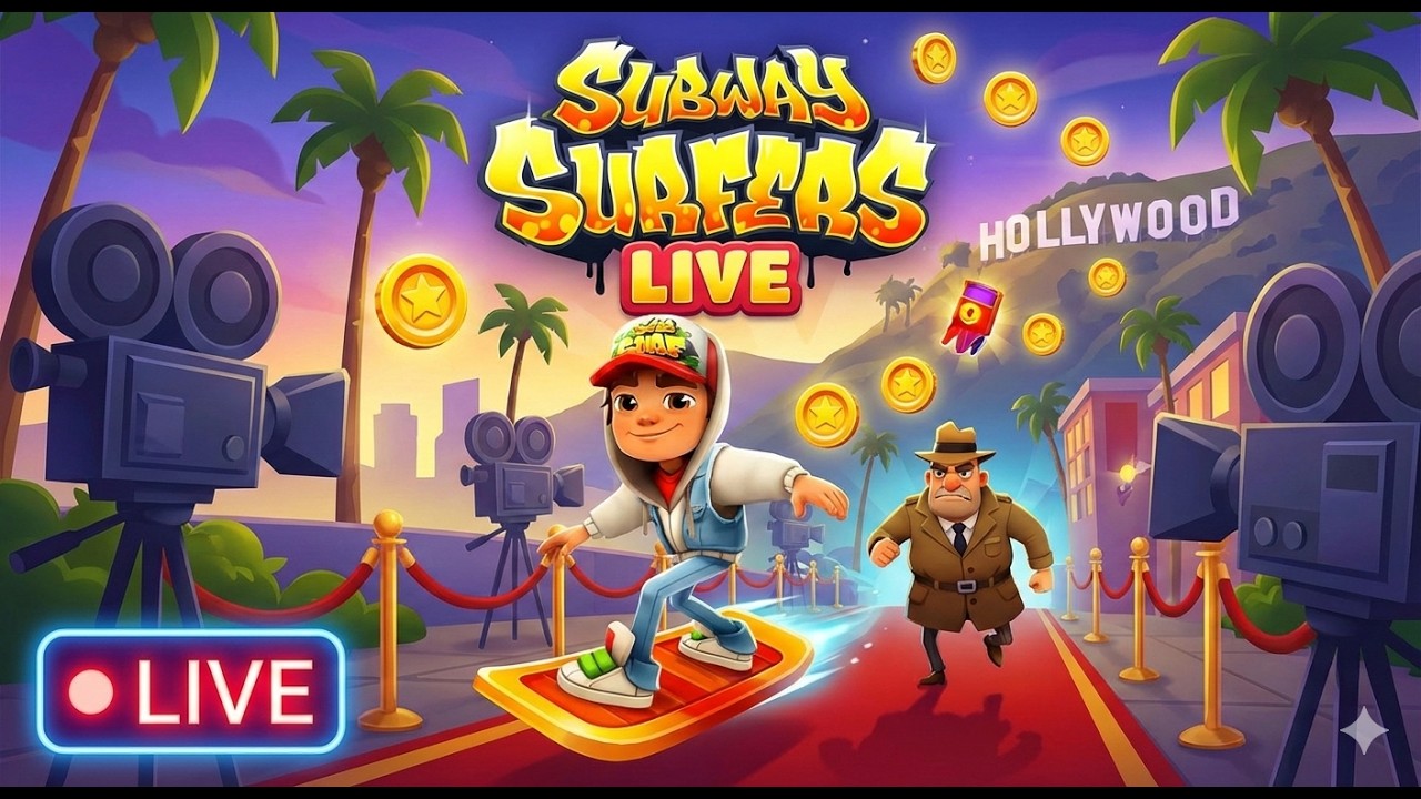 Subway Surfers 🔥 Live High Score Run | Non Stop Game Play| #subwaysurfers #live  #livestream