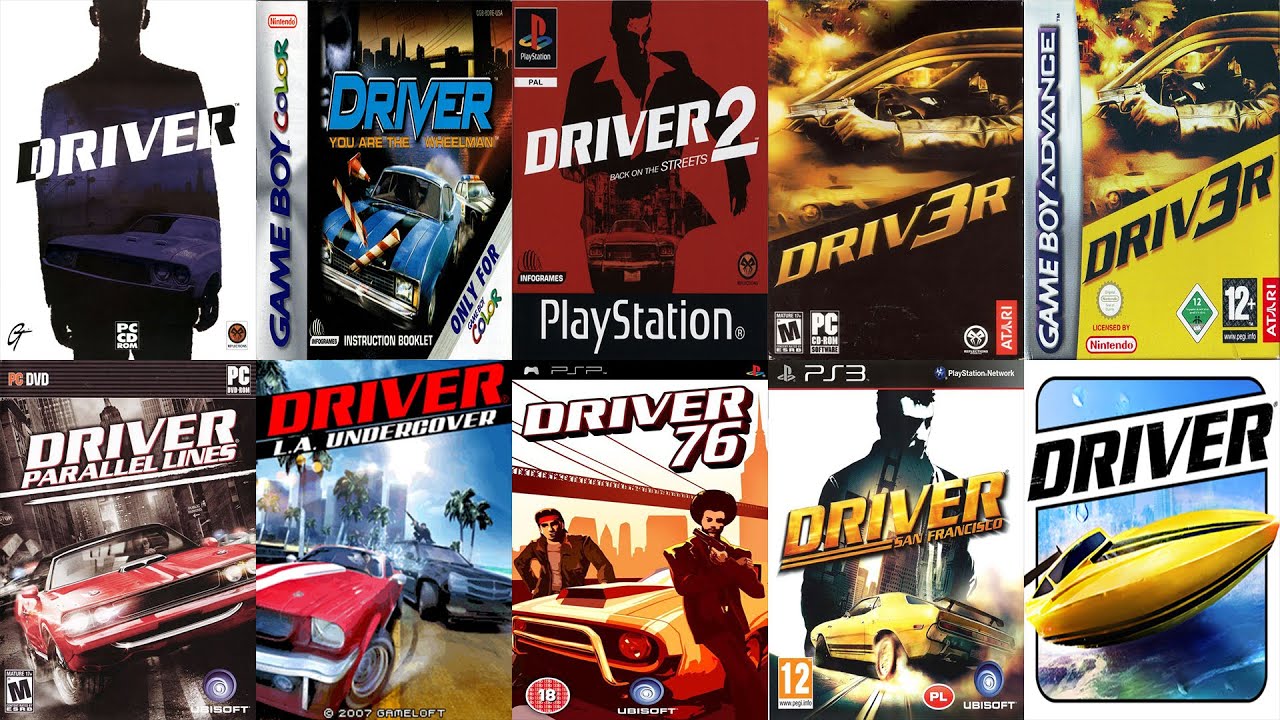 The Evolution of Driver Games (1999 - 2015)