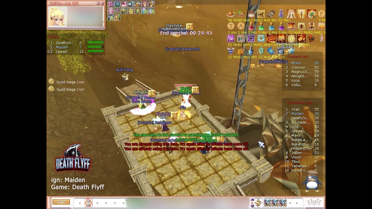Death Flyff - Arcanist PVP - Maiden | Epitome
