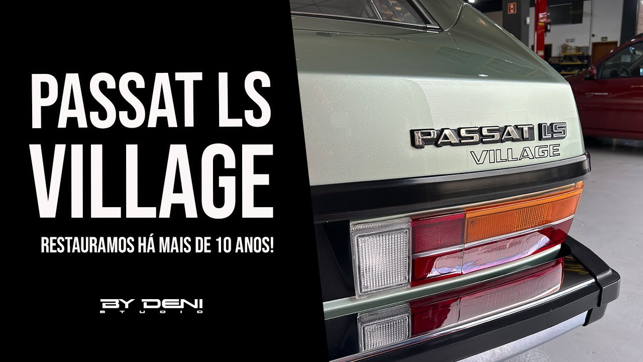 Passat LS Village 1984 Verde Cristalino: como era a restaura&ccedil;&atilde;o By Deni uma d&eacute;cada atr&aacute;s?