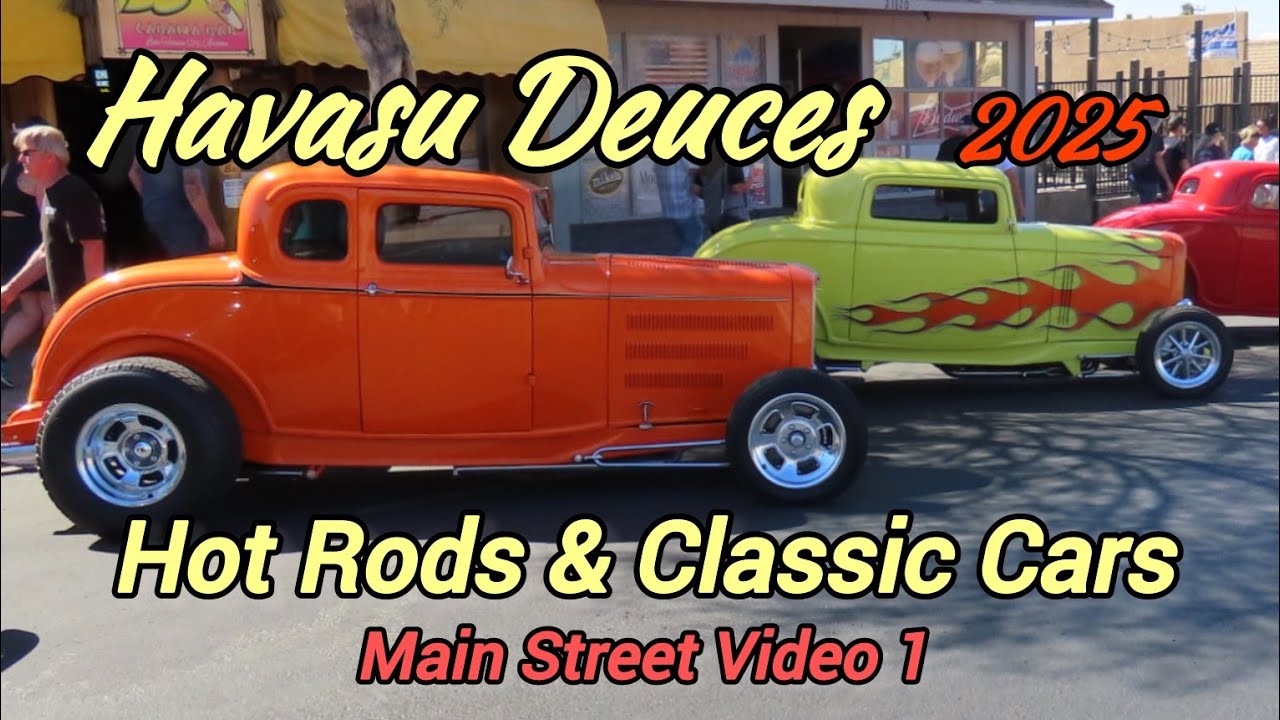 Havasu Deuces 2025 Hot Rod Show 1932 Fords Main Street Lake Havasu #carshow #classiccar #motorsport