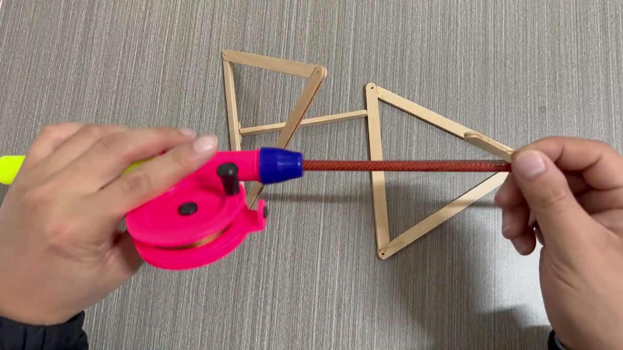 悬浮？反重力？有趣的张拉结构小制作