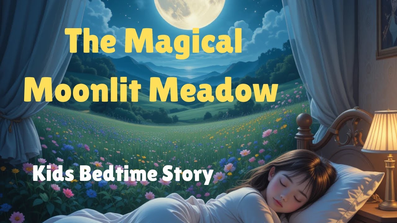The Magical Moonlit Meadow 🌙 | Bedtime Story for Kids