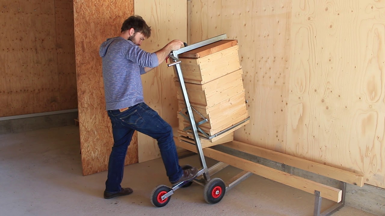 Hebe- und Transporttechnik für die Imkerei | Zargenheber