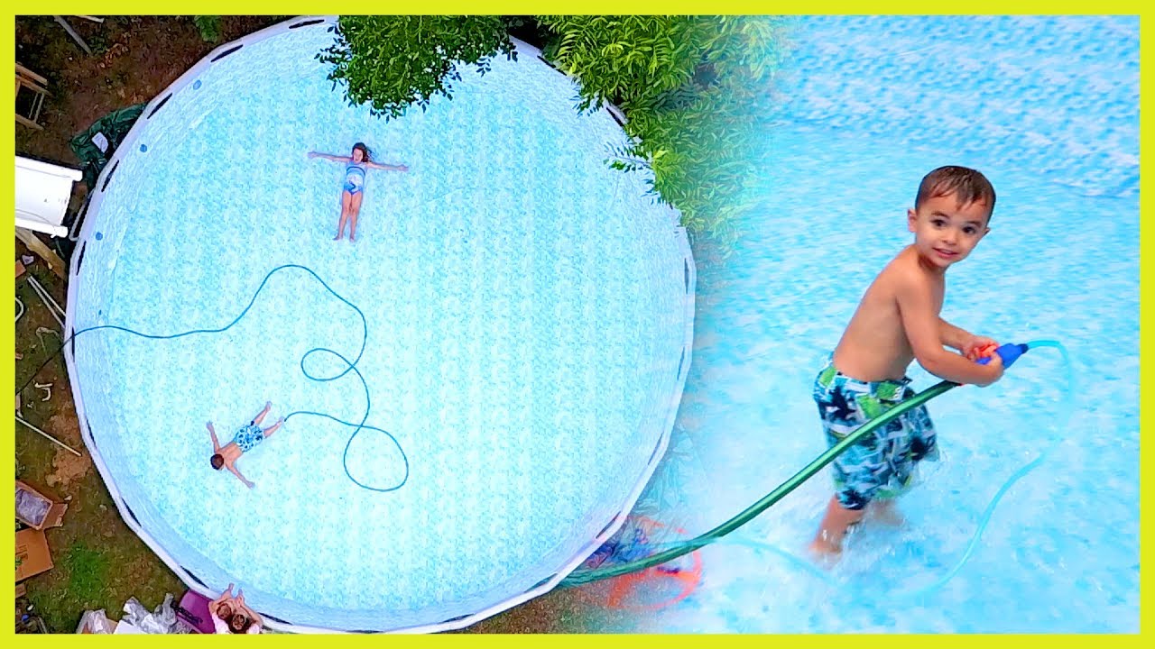 KIDS TRAPPED IN SWIMMING POOL!! | Sam & Nia