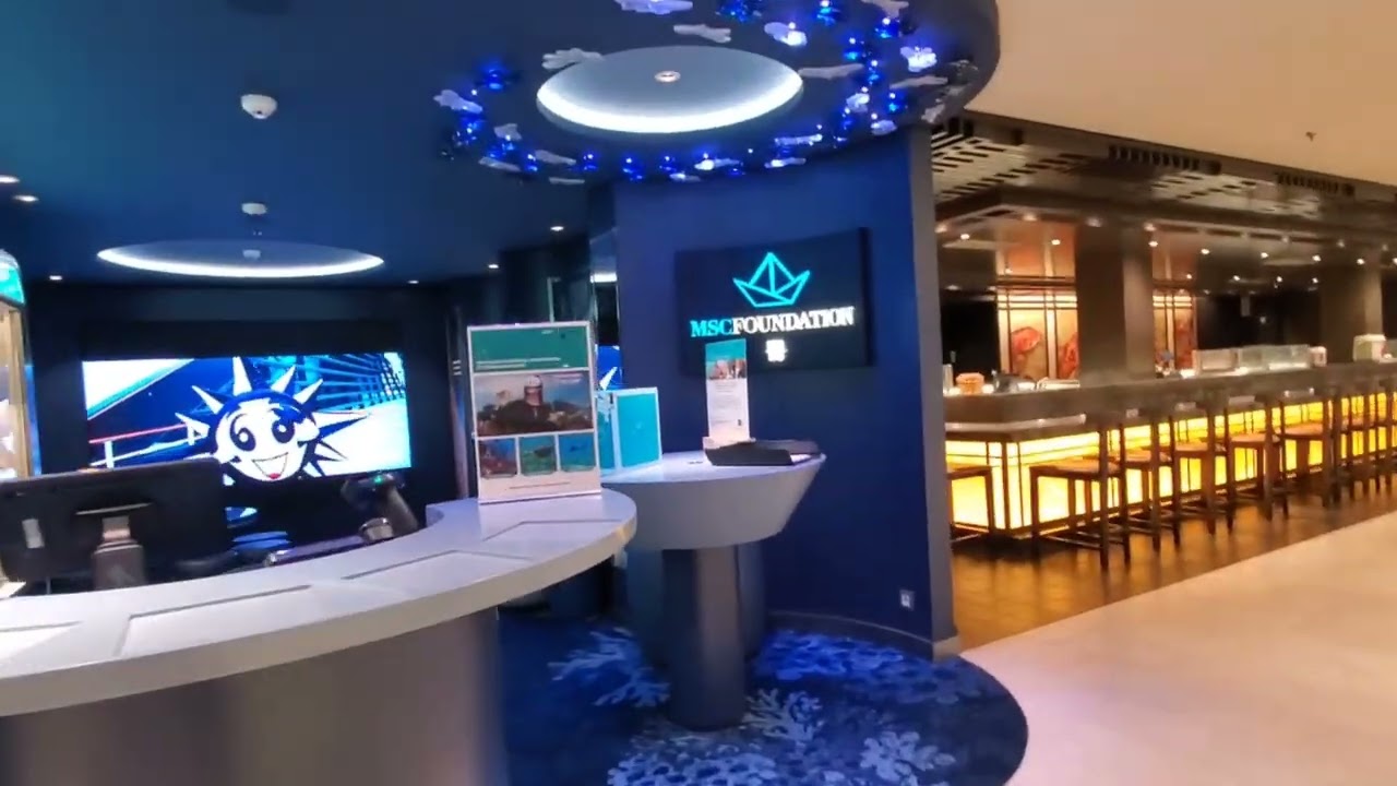 Deck 7 MSC World America Walkthrough