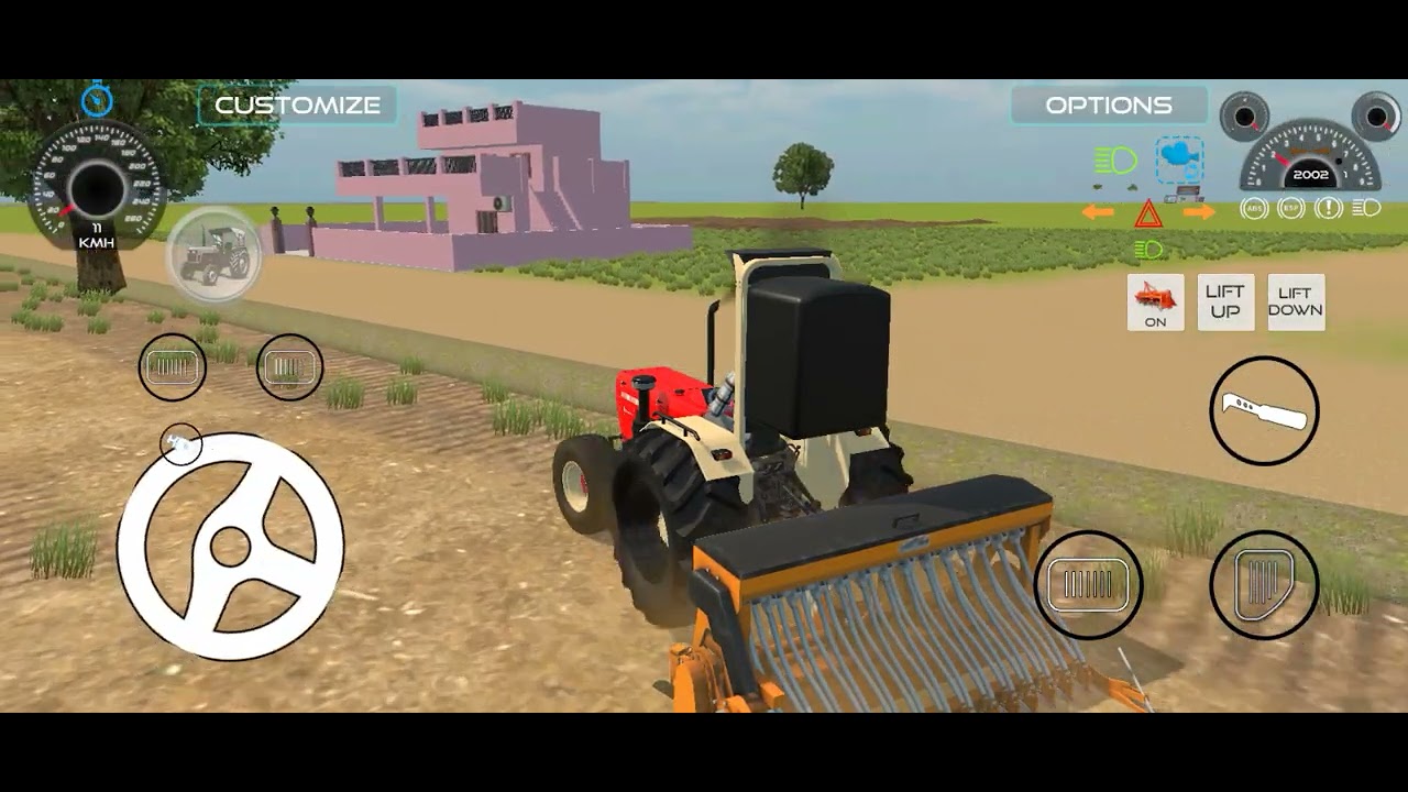 Khet farming tractor video 🇮🇳❤️🚜 indianbikedriving3D❤️🇮🇳🚜🎮