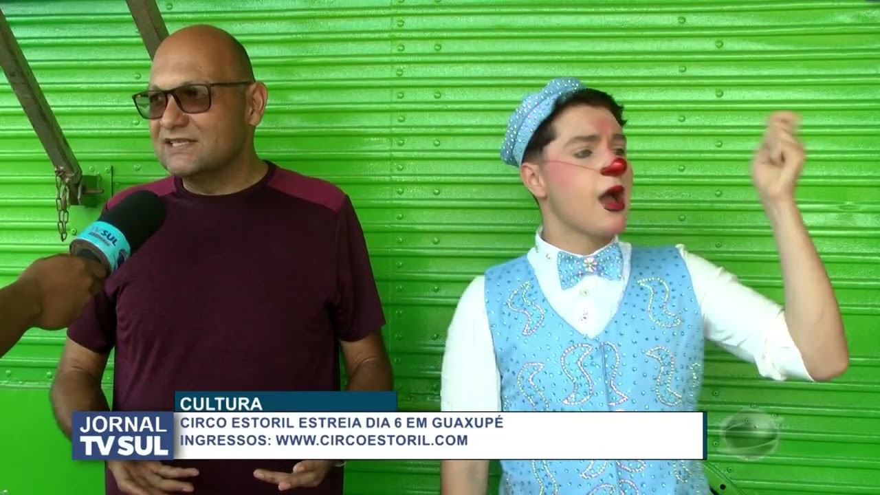 Circo Estoril estreia dia 6 em Guaxupé