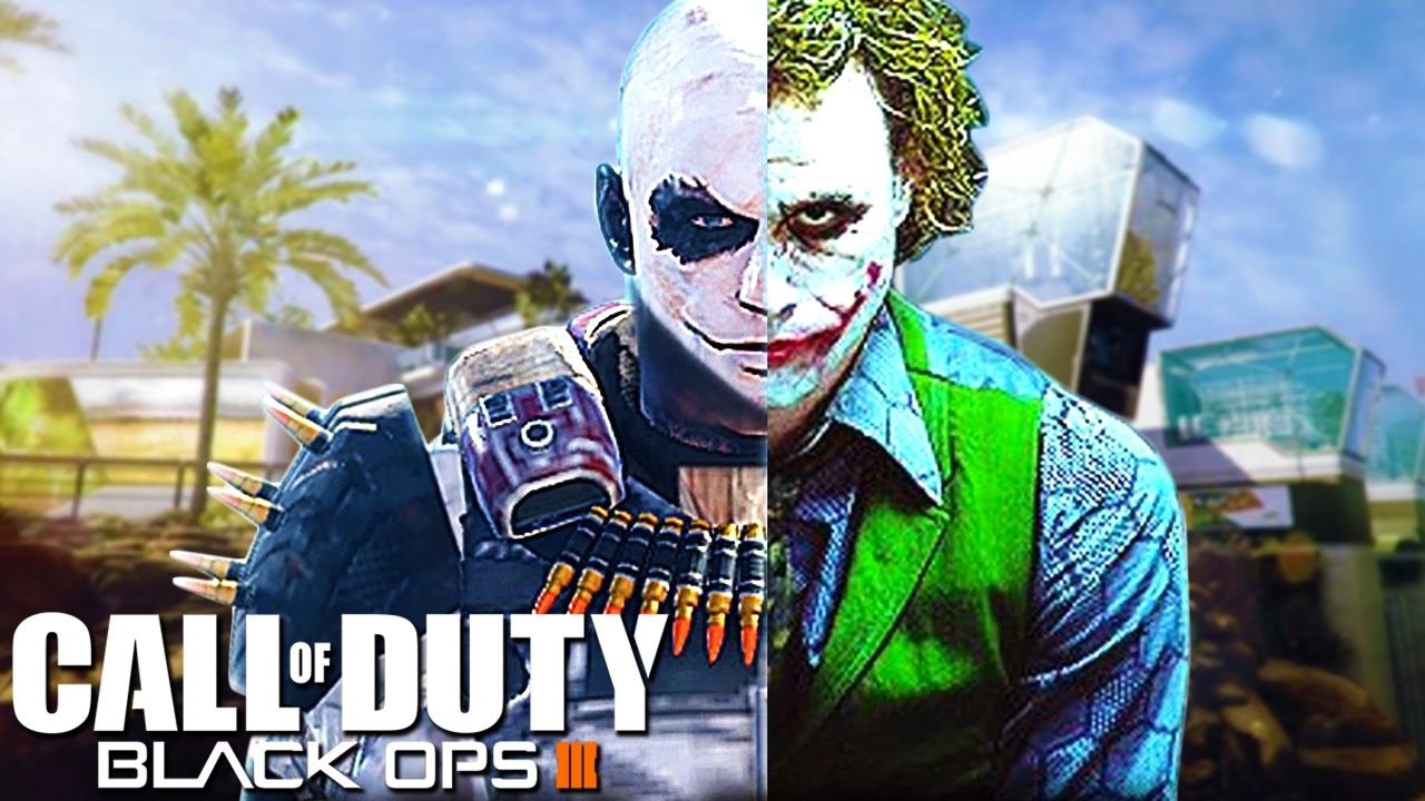 THE JOKER PLAYS CALL OF DUTY! (Black Ops 3 Ninja Montage Trolling)