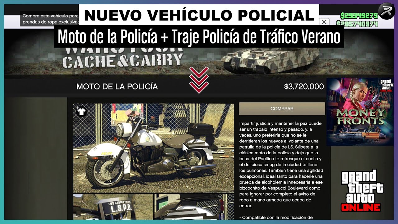 GTA Online: Empresas Tapaderas | Nuevo Veh&iacute;culo Policial