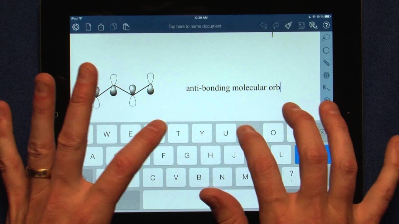 Draw with ChemDraw for iPad