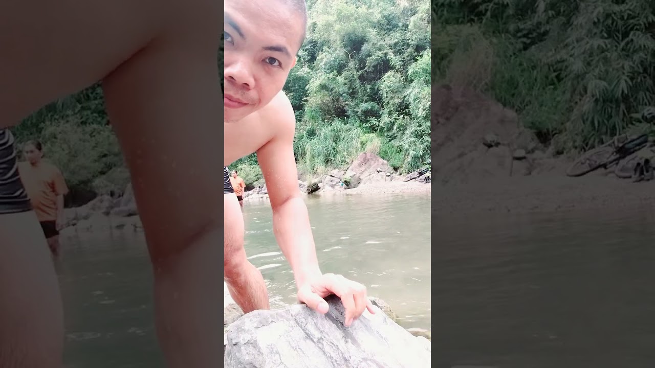 Ligo muna sa ilog mga aydol pagkatapos umakyat sa Bundok