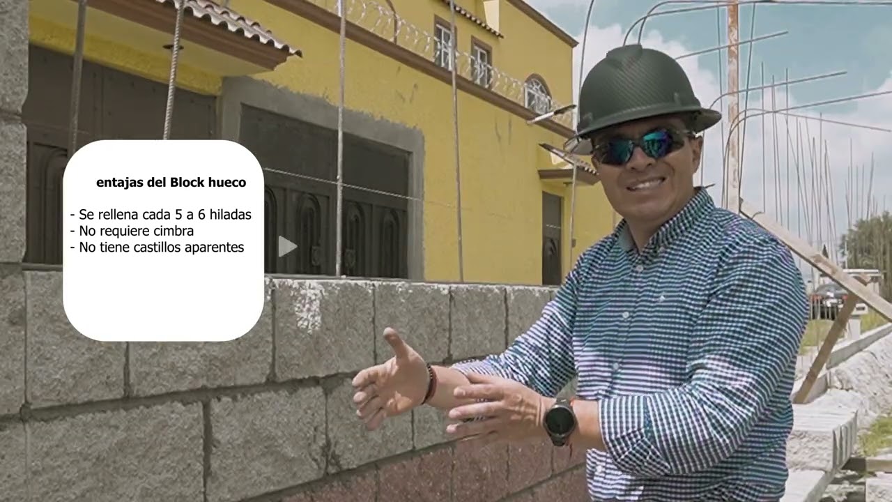 Rocablocks - Colocación de Block Hueco Estructural