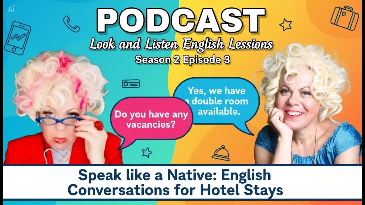 Speak like a Native: English Conversations for Hotel Stays