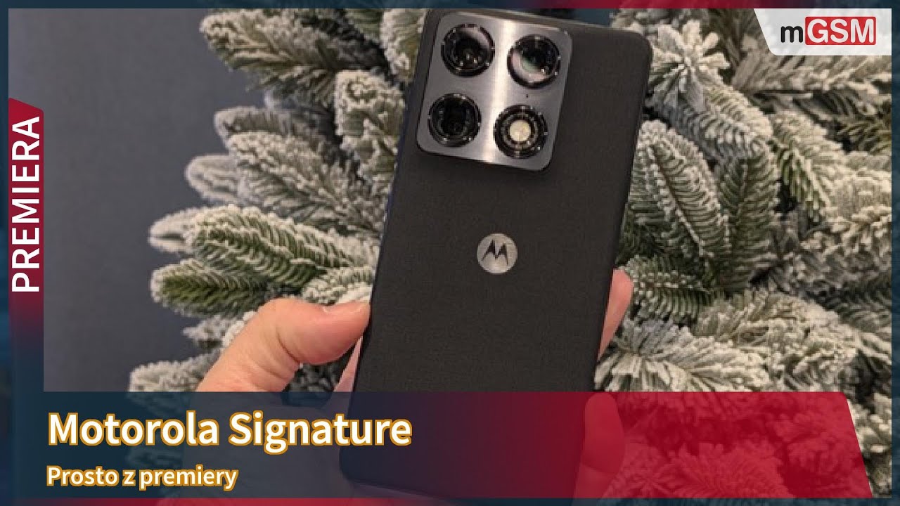 Motorola Signature - prosto z premiery