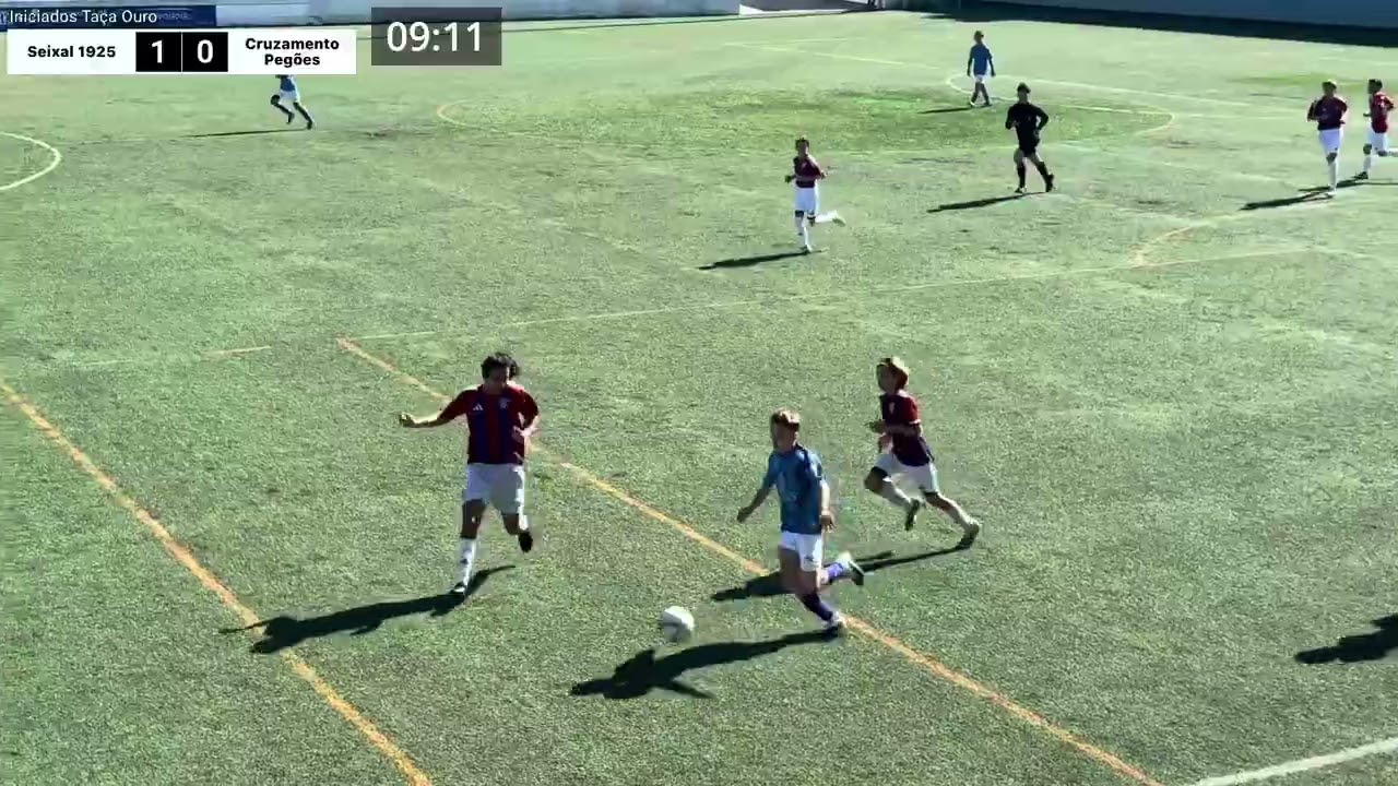 Iniciados Taça Ouro Seixal 1925 vs Cruzamento Pegões