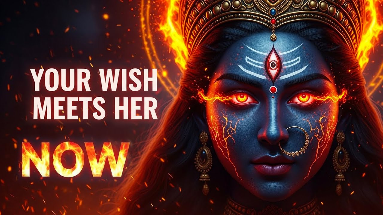 YOUR WISH MEETS HER NOW 🔥 Kali Fire Mantra to Burn All Blockages | Powerful Wish Fulfillment
