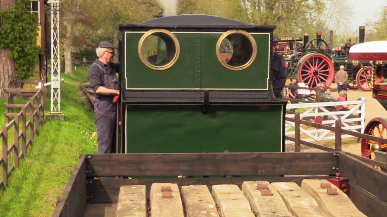 a ride behind Terrier 662 Martello at Bressingham Steam Museum