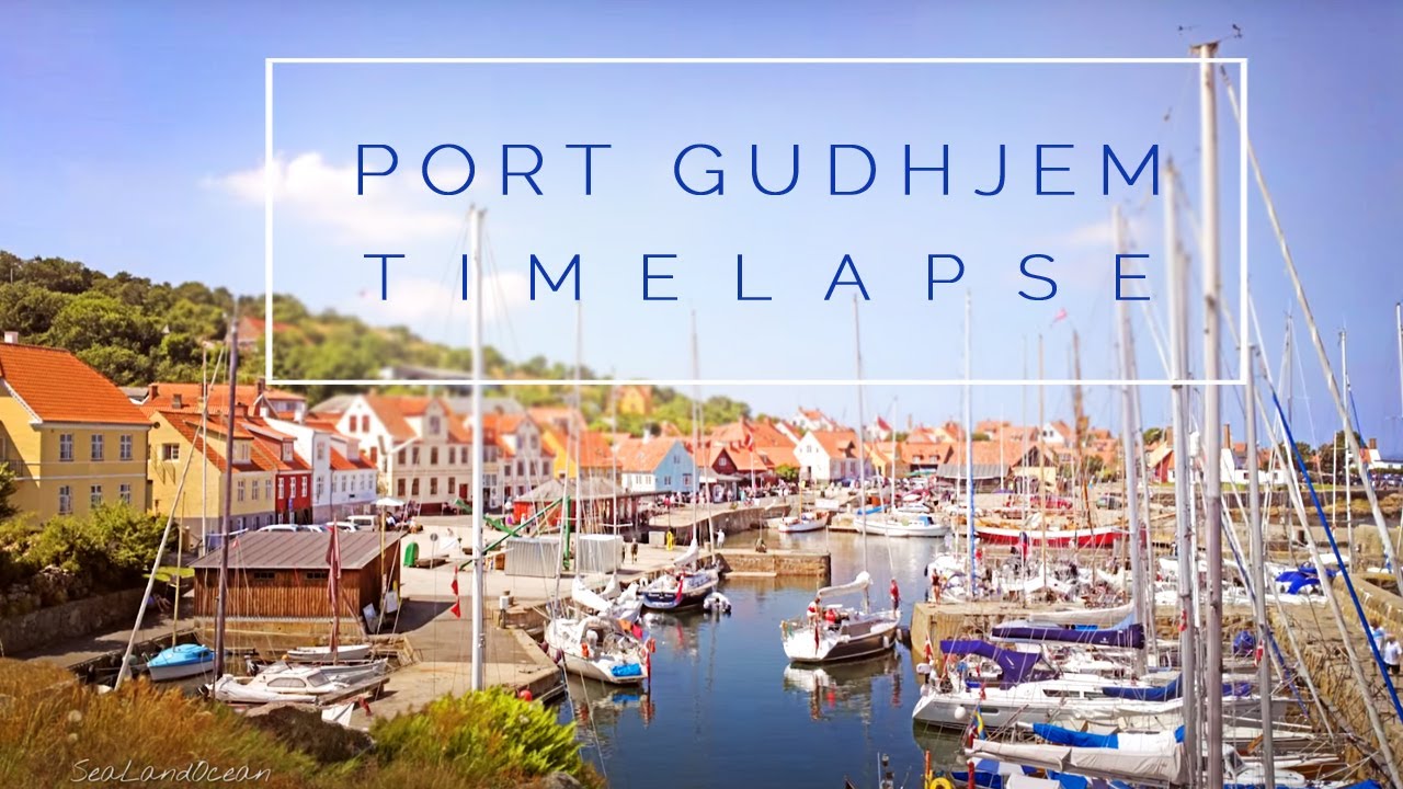 Gudhjem - Bornholm ⛵ 4K Timelapse