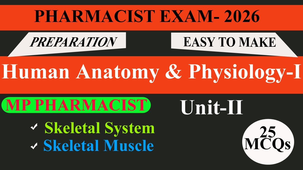 Skeletal System & Skeletal Muscle | Important MCQs for Government Exams @GPATDISCUSSIONCENTER