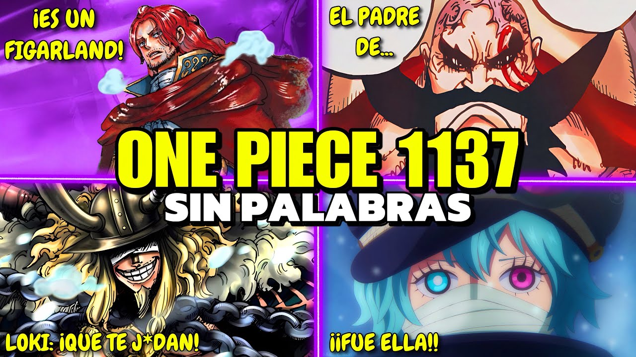 ONE PIECE 1137 - FIGARLAND SHAMROCK Y EL REY DE ELBAPH