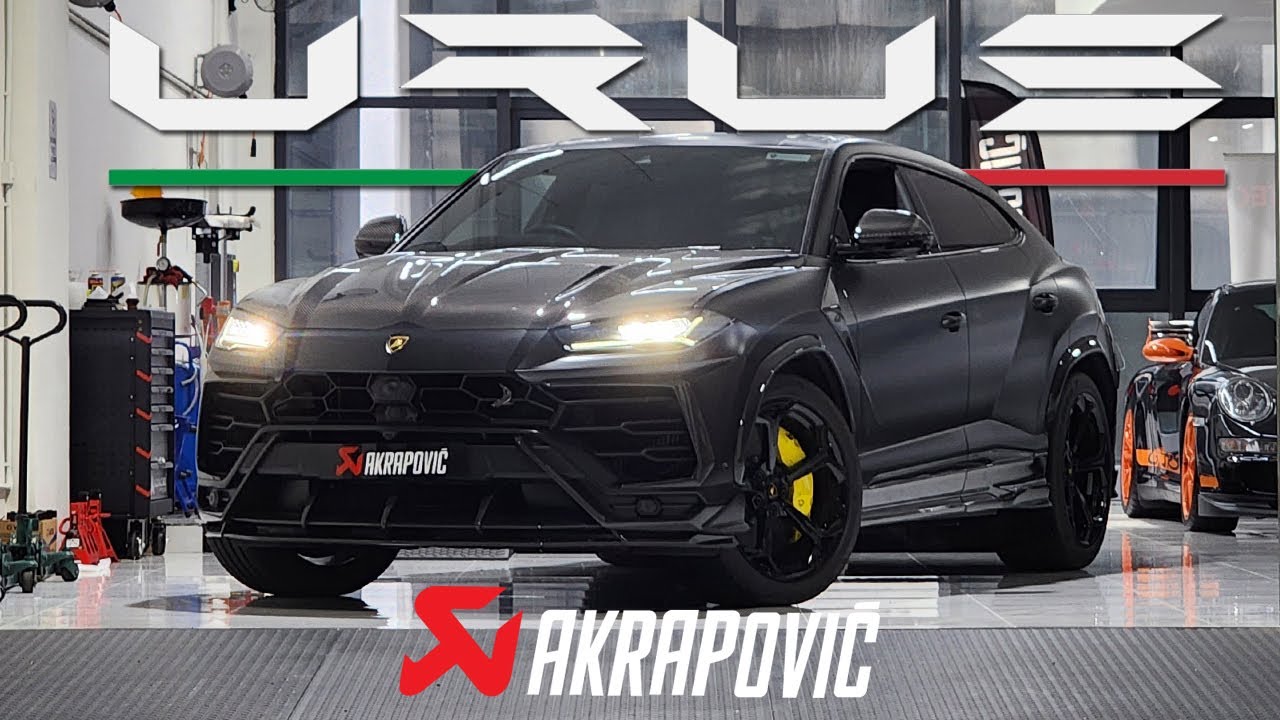 Титановый выхлоп Akrapovic для Lamborghini Urus | Полный комплект Topcar Design