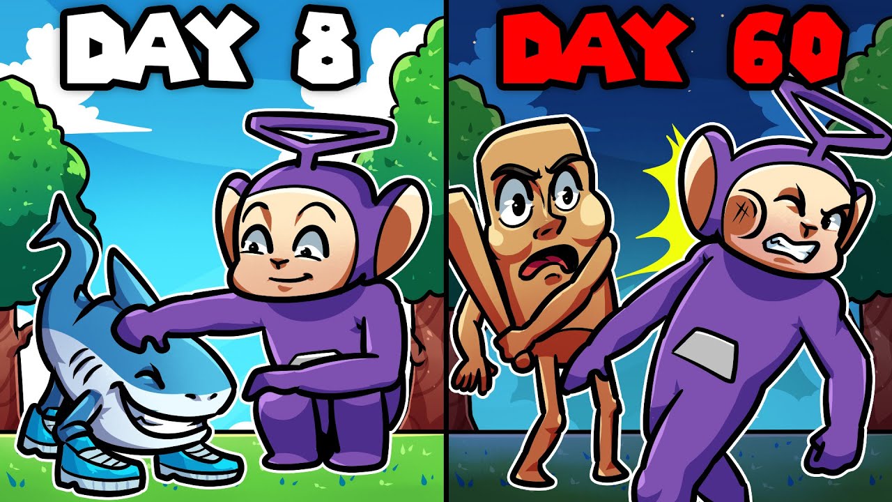 SURVIVE 99 NIGHTS WITH BRAINROTS! | Tinky Winky Plays: Roblox 99 NIGHTS WITH BRAINROT
