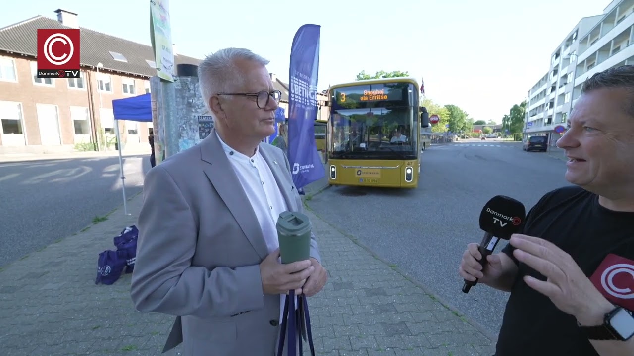 Hop på bussen - nu er det gratis at tage med Fredericias bybusser