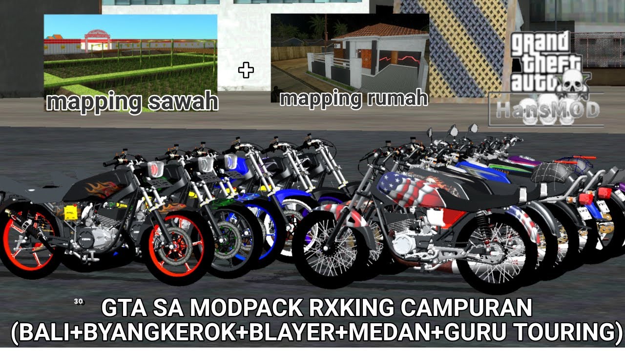 SPECIAL 800 SUBSCRIBE‼️MODPACK RXKING CAMPURAN (BALI-MEDAN-BYANGKEROK+BLAYER+GURU TOURING)