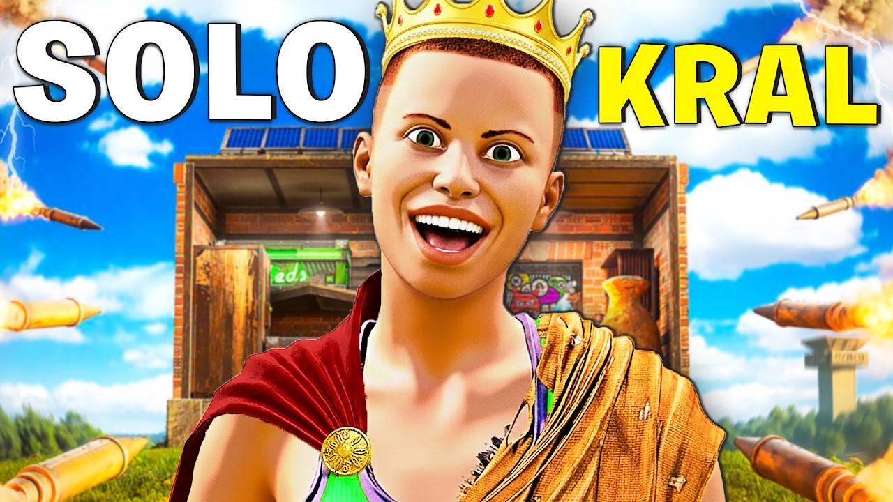 BİR SOLO'NUN KRALLIK KURMA HİKAYESİ ! (MUHTEŞEM RAİDLER ve ZENGİNLİK) Rust Türkçe Solo
