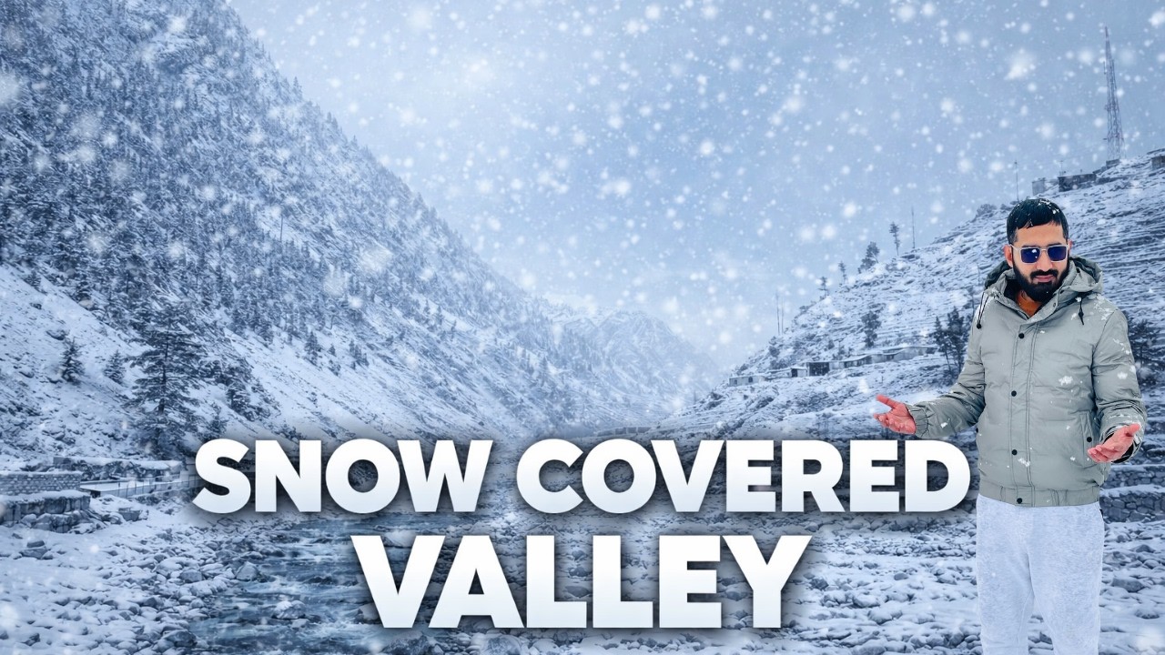 Surprised by Snowfall in Kalam | Hujra Livings Kalam