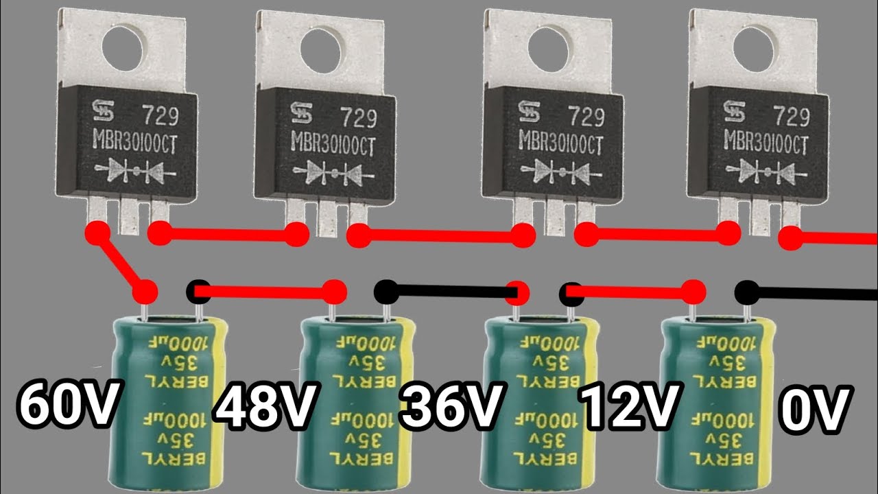 Top 2 Dual 220V TO 12V Battery Charger Circuits Anyone Can Make in 2024