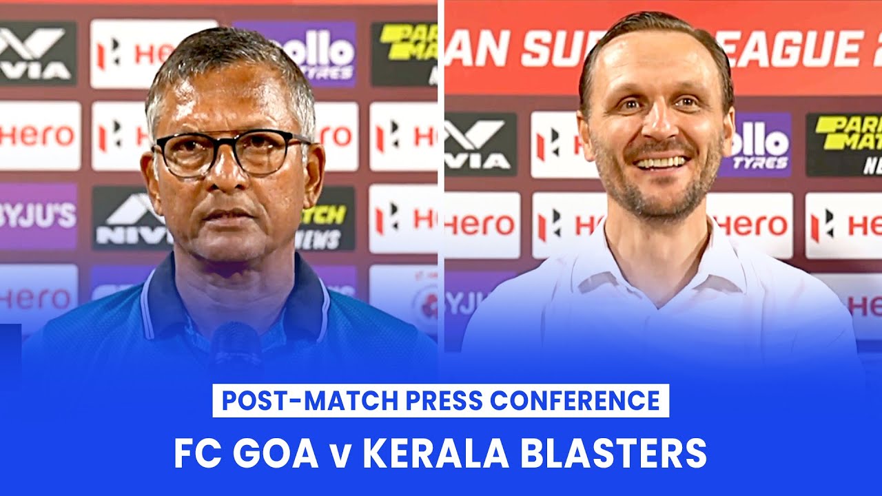 Ivan Vukomanovic and Derrick Pereira | FCG vs KBFC | Post-match Press Conference | ISL 2021-22